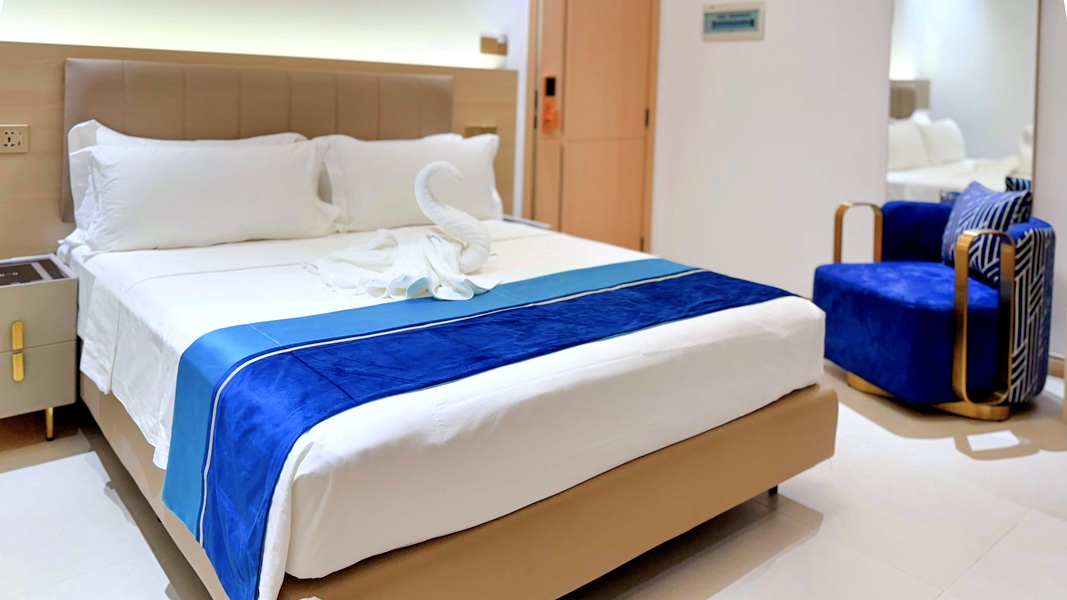 Double Deluxe Room with beautiful garden views