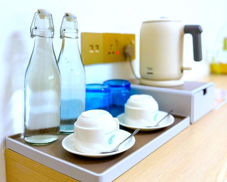 Modern amenities in Double Deluxe Room